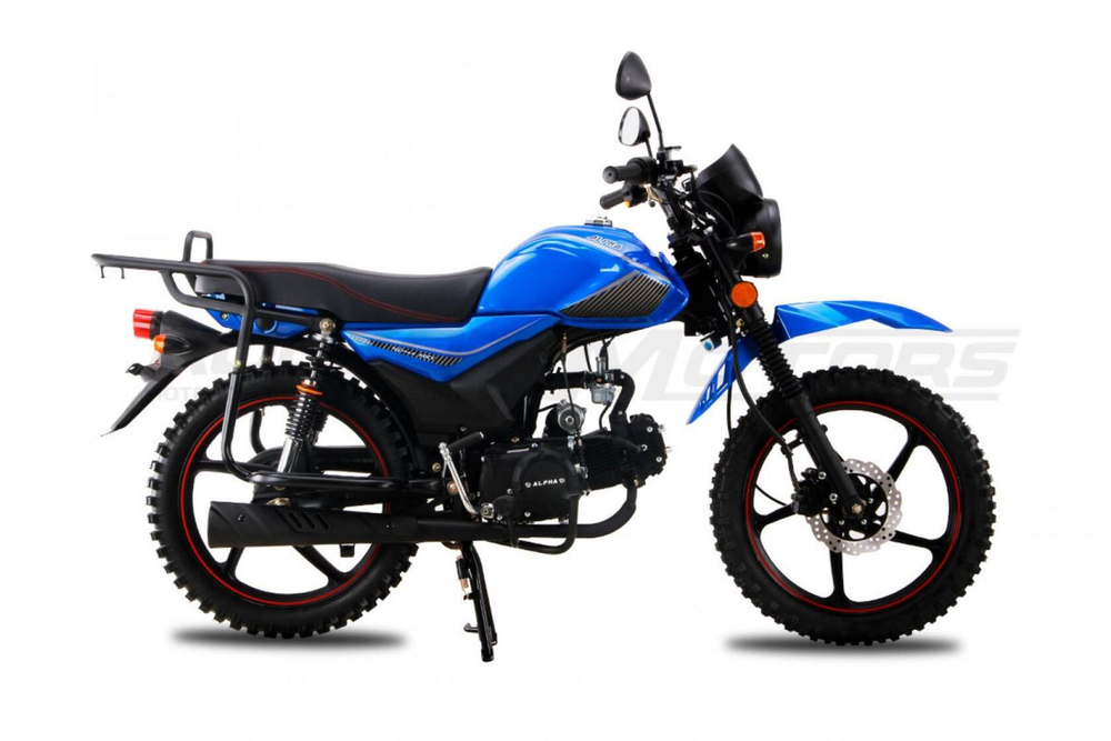 Мопед ROCKOT ALPHA OFFROAD M-12 (синий глянцевый)