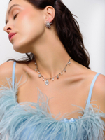 Чокер "Oval White Star"