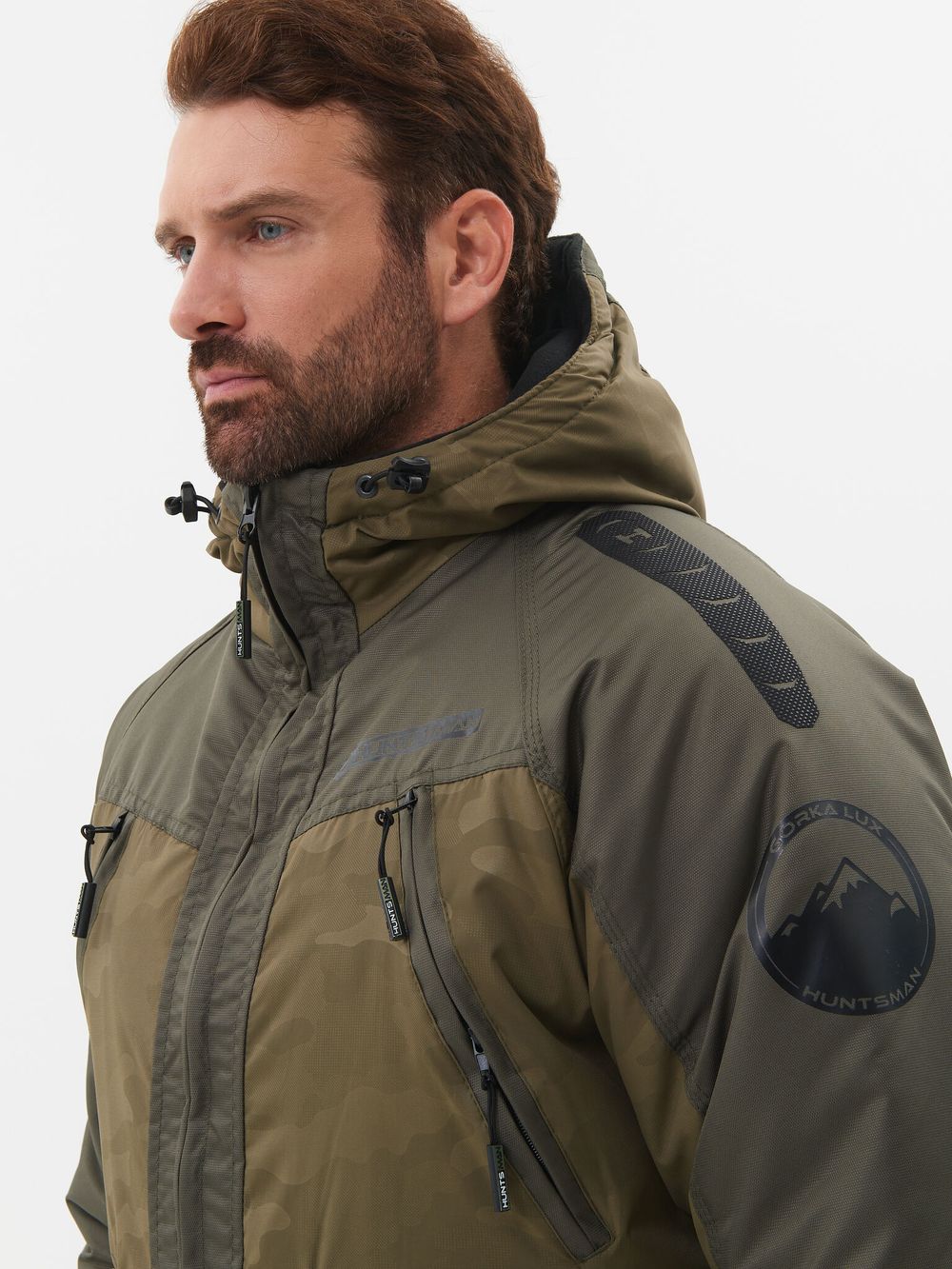 Костюм зимний Горка-Люкс ткань Breathable Camo цвет Хаки