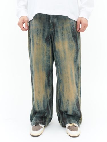 Джинсы мужские VOTUS градиент (синий)