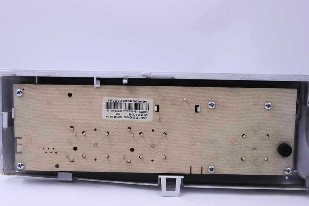 Модуль индикации стиральной машины Indesit EWSD 51031 CIS с пластиком