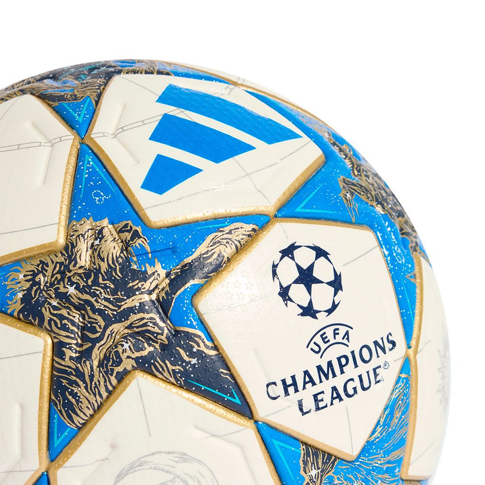Мяч футб. ADIDAS UCL PRO JD0188,р.5, 32п, FIFA Quality PRO, ПУ, термосш, бело-синий