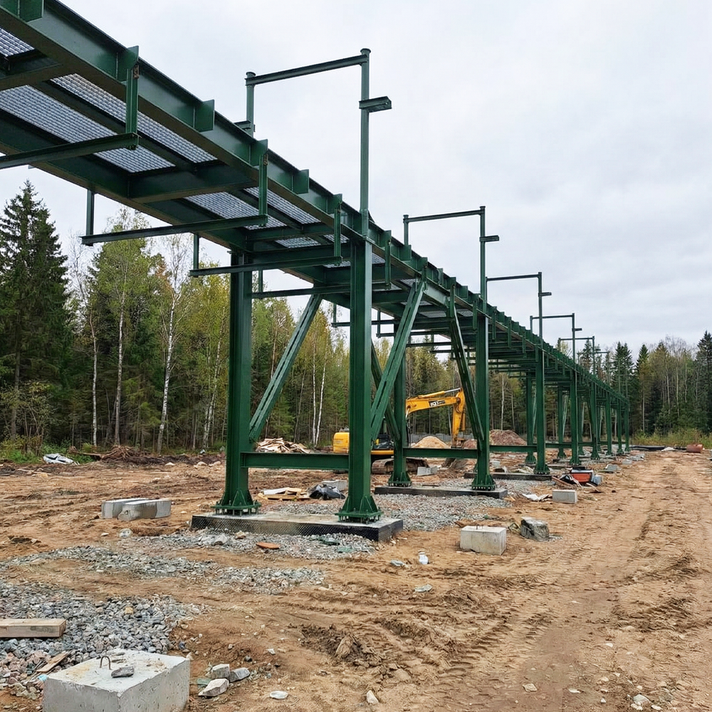 Изготовление технологических эстакад