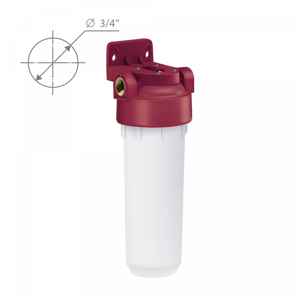 Корпус Барьер Hot SL 10" 3/4" (для горячей воды)