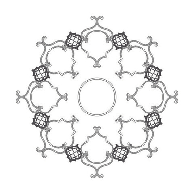 Розетка RODECOR Шинуазри 87510CN (1550*1550)