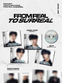 Альбом HIGHLIGHT - FROM REAL TO SURREAL 6th Mini Album JEWEL 4 Version SET