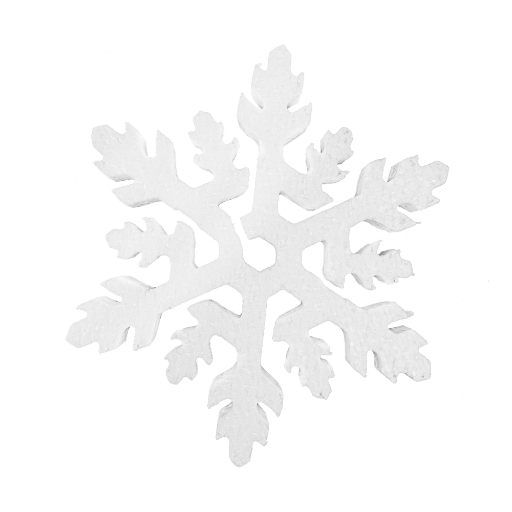 Заготовка пенопластовая 15см "Снежинка"