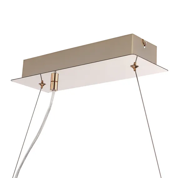SL6135.233.01 Светильник подвесной ST-Luce золото/прозрачный, янтарный LED 1*24W 3000K LIGHTSOME