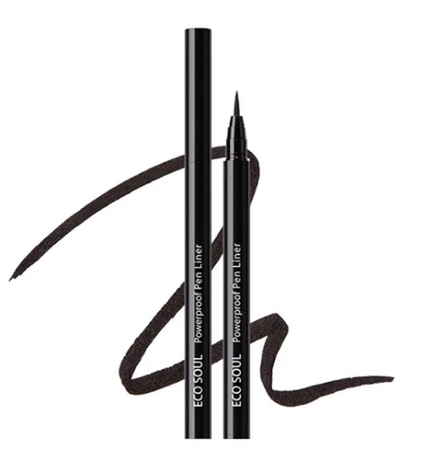 The Saem eye Подводка для глаз eco soul powerproof pen liner 01 black