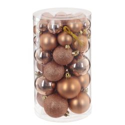 GAEM Набор из 24шт Украшение новогоднее "Шар", D 6 см, L14 W14 H26 см