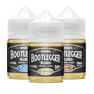 Жидкость Bootleggers Blends (60 мл, 3 мг) Tommy Gun Tobacco