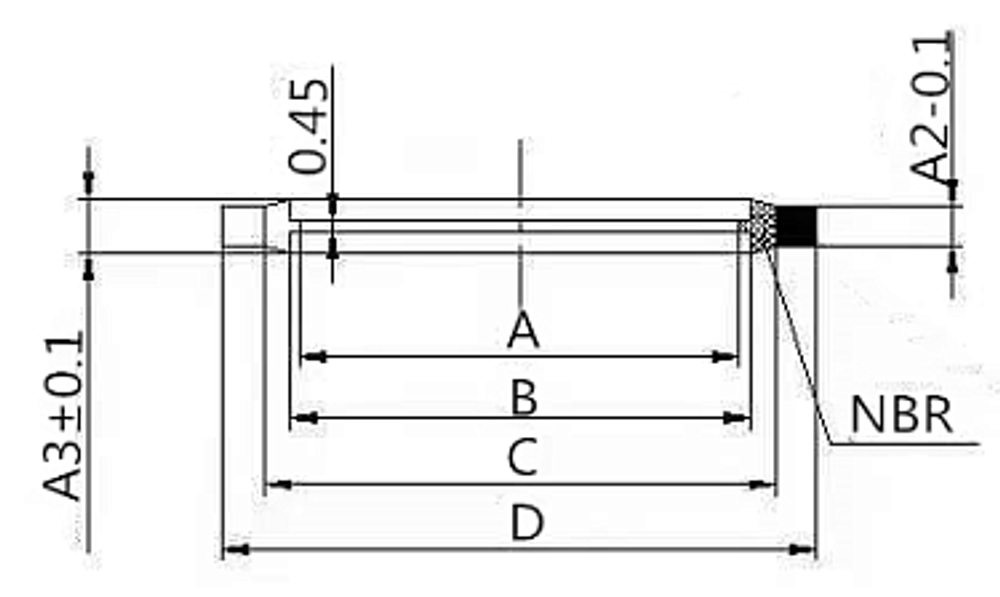 Резинометаллические уплотнения USIT R d=2" POWERMASTER