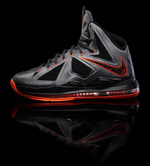 Кроссовки Nike Lebron 10 Lava 10