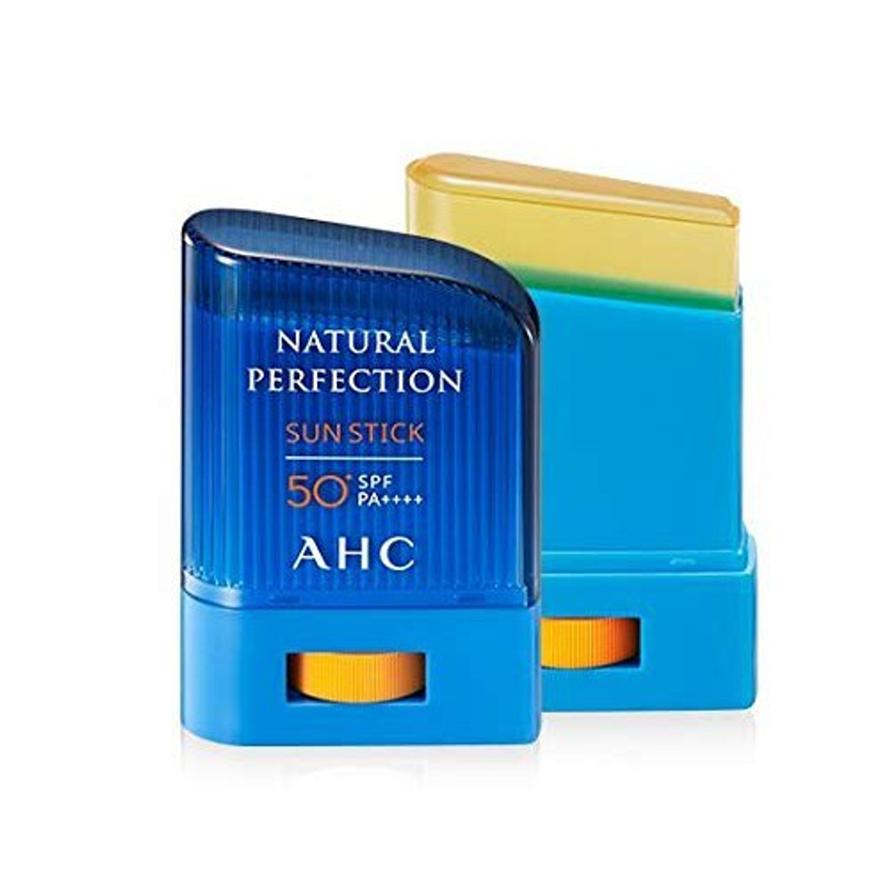 AHC Natural Perfection Double Shield Sun Stick SPF50+ PA++++ солнцезащитный стик для лица