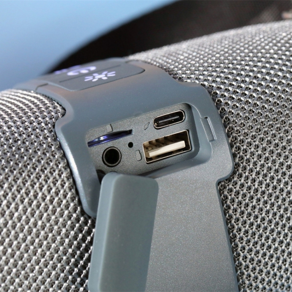 Беспроводная колонка TG-667 (10W TF USB FM) RGB Light