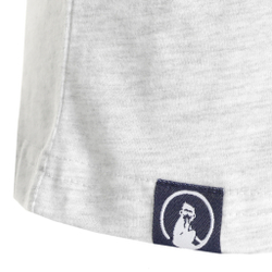 Мужское теннисное поло Quiet Please Retro Monkey T-Shirt Men - Lightgrey, Multicoloured