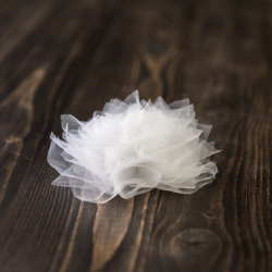 цветы из фатина