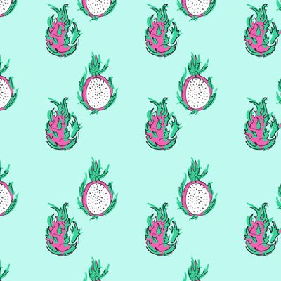 Dragon fruit pattern