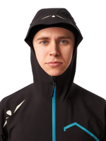 КУРТКА МУЖСКАЯ RAIN JACKET 25K WR / 35K MVP | BLACK SKYBLUE