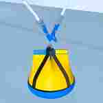 Якорный балластный мешок для аквапарка, понтона и лодки, объем 100-150 литров, 10 шт.