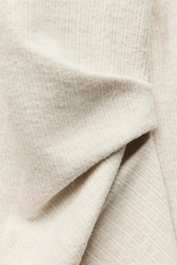 ZARA МЯГКИЙ ТОП СО СКЛАДКАМИ, БЕЖЕВЫЙ