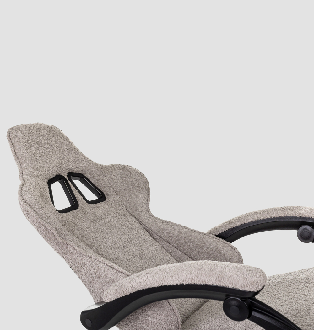 Кресло игровое Knight Lord/F Camby 20 (ткань, с подставкой для ног)