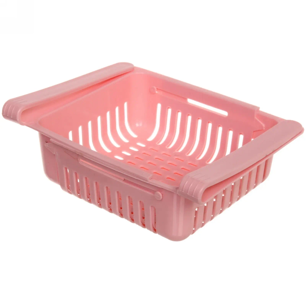 Полка пластиковая в холодильник раздвижная 20,5/28,5*16*6,5см