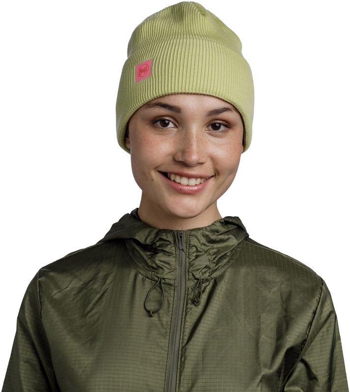 Шапка Buff Crossknit Hat Sheen Yellow Фото 4