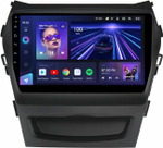 Магнитола для Hyundai Santa Fe 3 2012-2018 (климат на ШГУ) - Teyes CC3L монитор 9" IPS на Android 10, 8-ядер, CarPlay, 4G SIM-слот