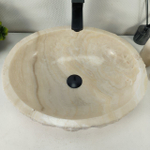 Раковина из оникса Erozy White EO-64365 52*42*15 0213