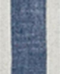 Zara Home плед из хлопка, синий, в полоску · 9126/004