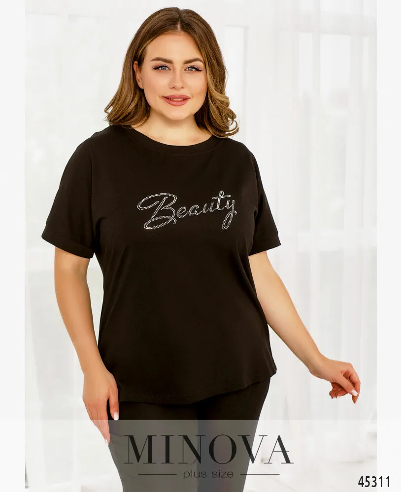 Футболка 2274-черный Minova