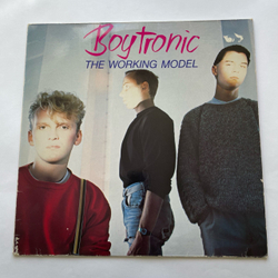 Винтажная виниловая пластинка LP Boytronic The Working Model (Германия 1983)