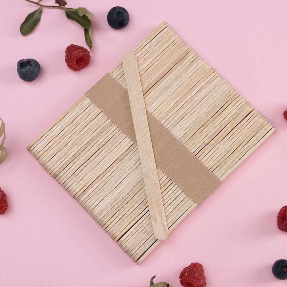 Палочки для мороженого 12,4*1см 50шт