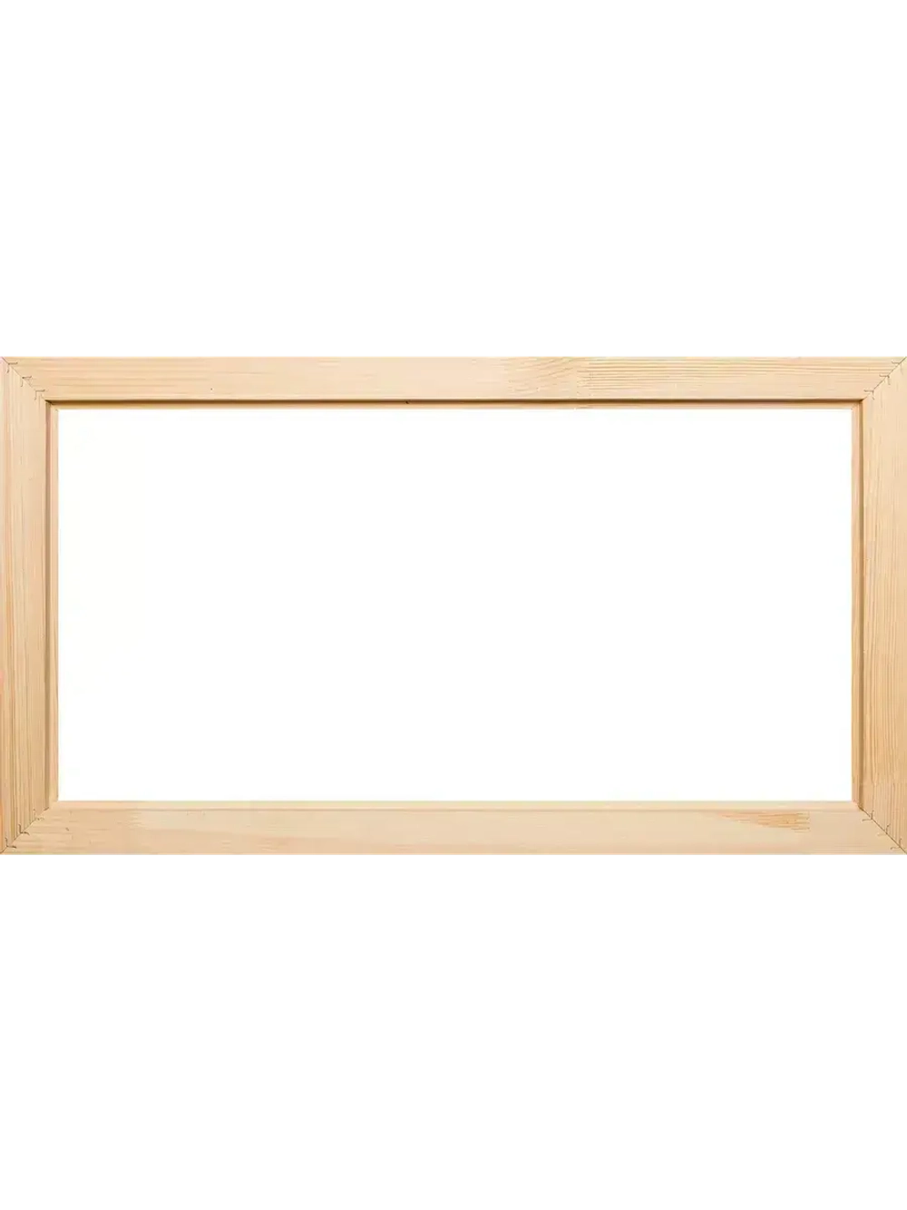 Деревянная рама 35x50 для картин на подрамнике сеч. 40x18