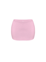 pink skirt short