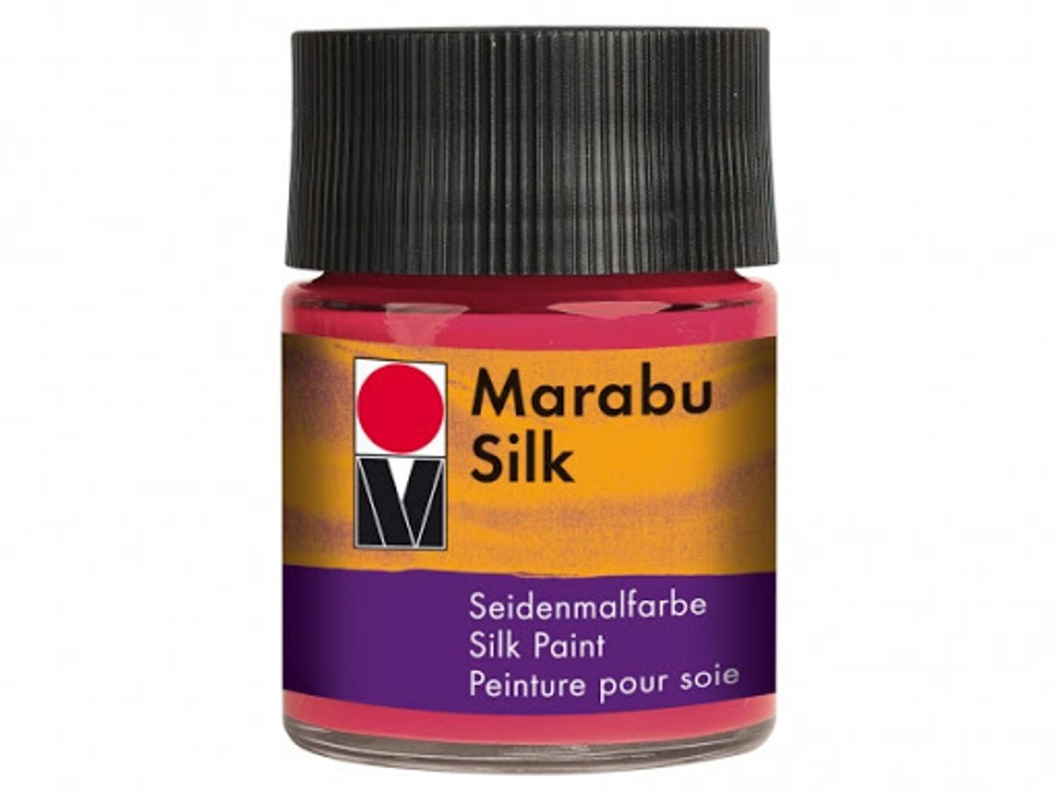 краска по шелку Marabu-Silk, цвет 032 красный кармин , 50мл