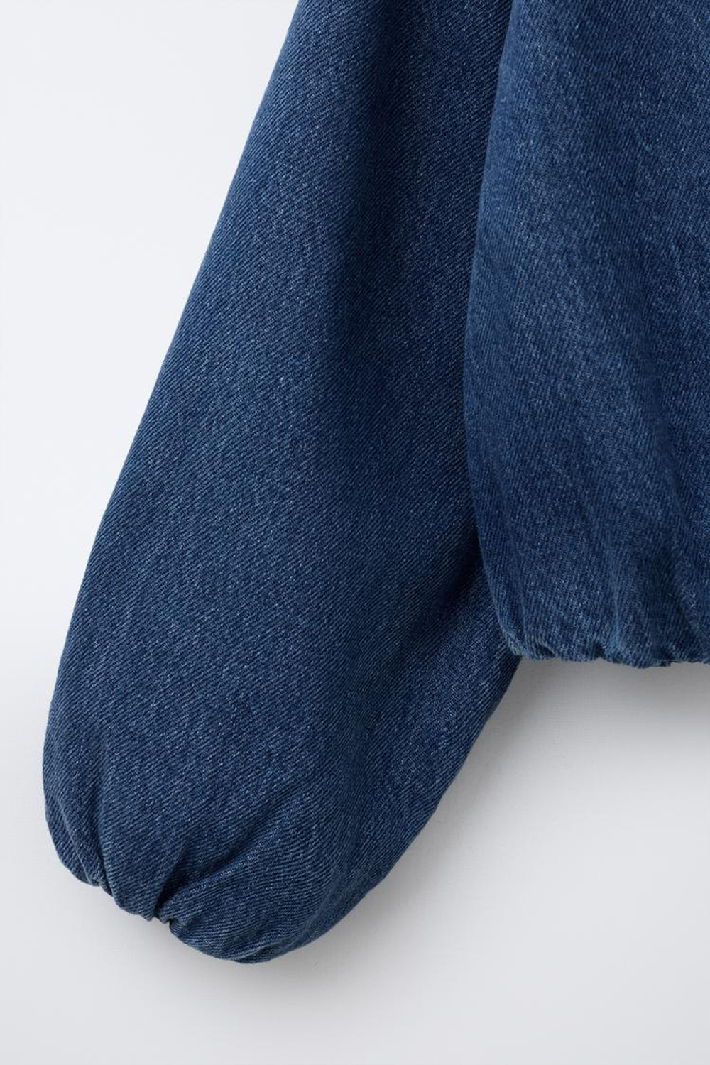 ZARA ДЖИНСОВАЯ КУРТКА, СИНИЙ