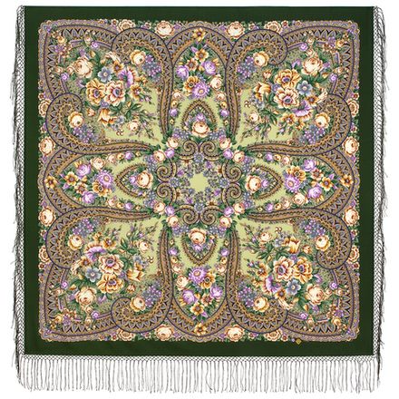 Павловопосадский платок Подружкины посиделки 1993-9