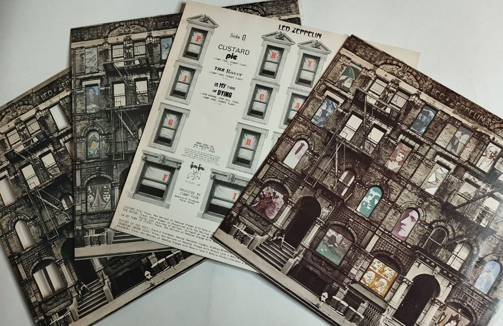 Винтажная виниловая пластинка LP Led Zeppelin Physical Graffiti (Japan 1975) (No Obi)