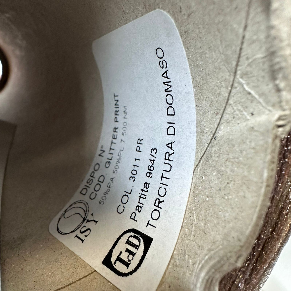 GLITTER - Torcitura di Domaso s.r.l.; 50% п/а, 50% п/л; 750м/100гр; col. 3011 PR; S714