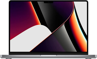 Ноутбук Apple MacBook Pro 16" M1 Pro 10 CPU 16 GPU 16/512 ГБ Серый космос