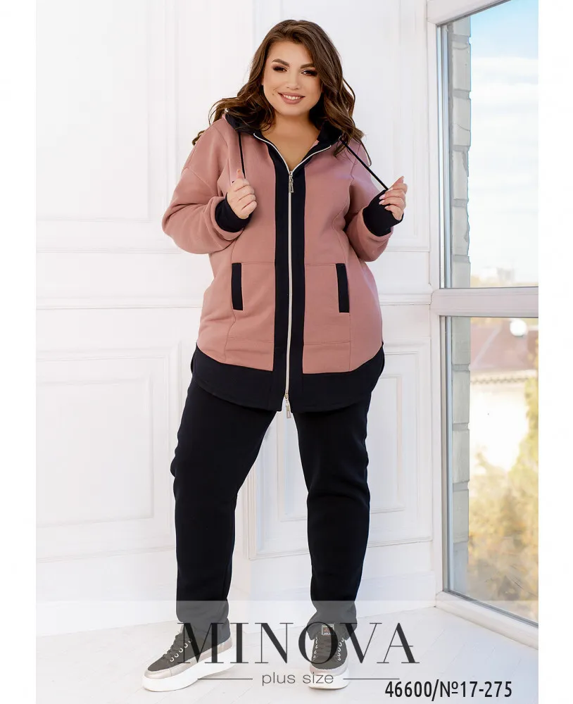 Костюм 17-275-Синий-фреза Minova