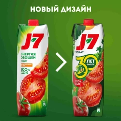 Сок J7 Томатный с мякотью, 0,97 л