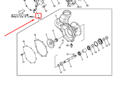 748660-43010 FRESH WATER PUMP ASSY