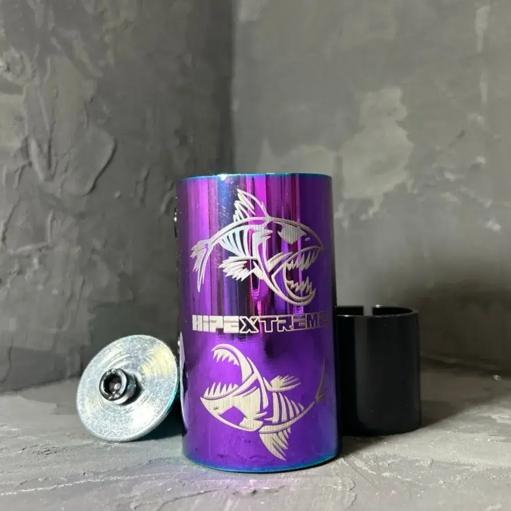 Хомут HIPExtreme SE "Пиранья" 4 болта, SCS 31.8/34.9, неохром