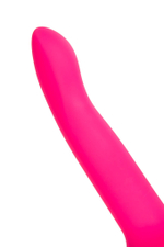 ToyFa Sam Glow – светящийся в темноте фаллоимитатор на присоске, ярко-розовый, 17 см