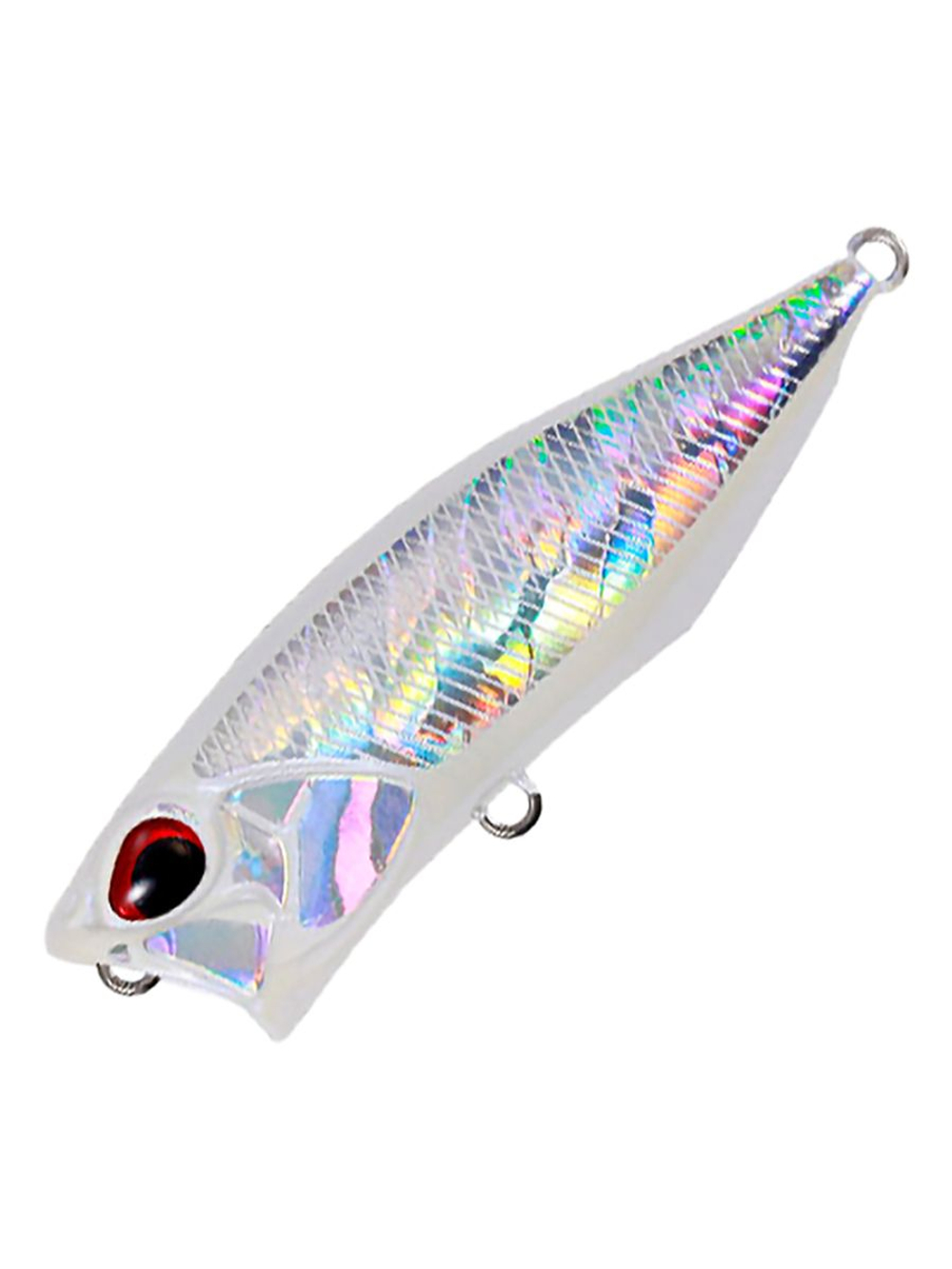 Воблер для рыбалки DUO Realis Popper 64F, ACC3008 Neo Pearl, 64 мм, 9 г, плавающий, поппер
