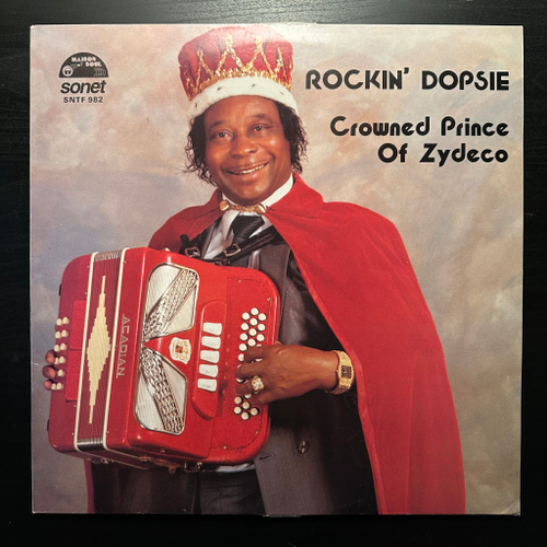 Rockin' Dopsie - Crowned Prince Of Zydeco (Англия 1987г.)