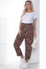 Брюки бохо коричневые Б10188 LT Collection